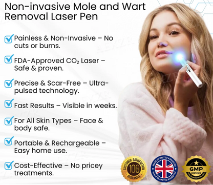 Bkenda® Non-Invasive Mole and Wart Removal Laser Pen